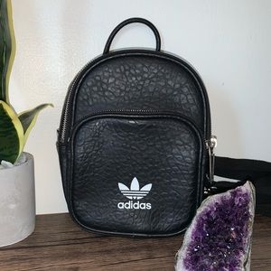 Leather Adidas Mini Backpack